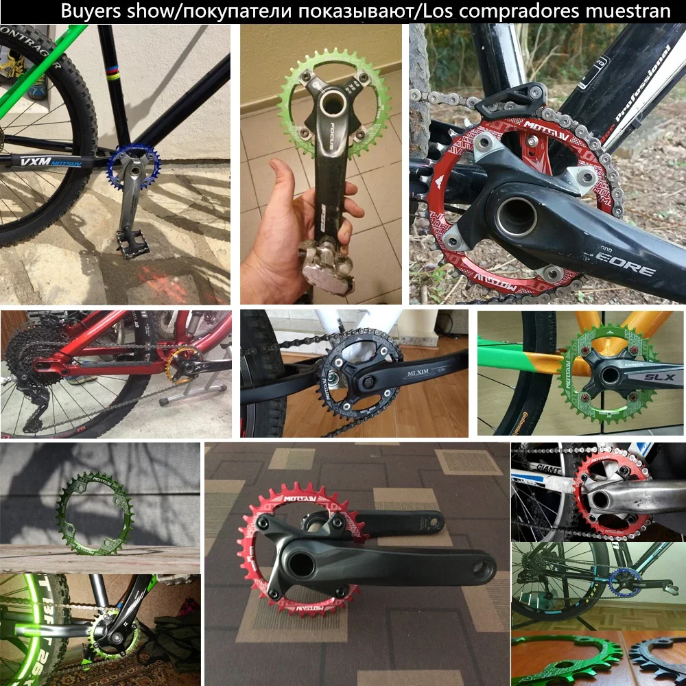 MOTSUV 104BCD MTB Chainring 6