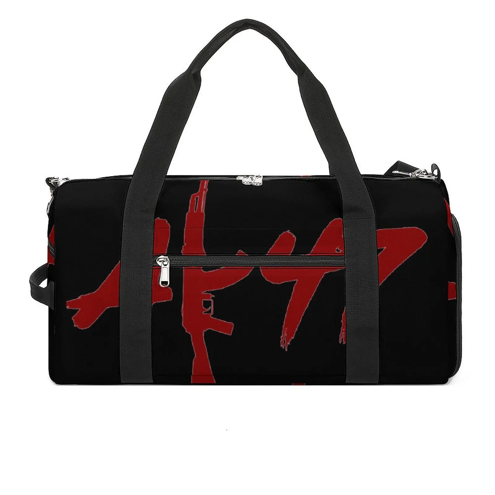 

AK-47 KALASH Gym Bag Kalashnikov Waterproof Sports Bags Large Training Printed Handbag Graphic Fitness Bag For Men Women