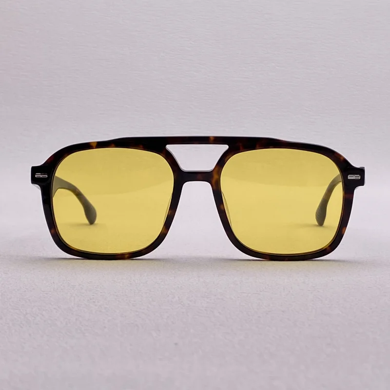 

Vintage Sunglasses Men's and Women's Designer Fashion twin-beam sunglasses Punk style tinted glasses Make prescription sunglasse