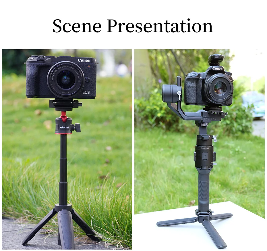 F38 Non-slip Multi-hole Quick Release Base for F38 Tripod 3364 3301