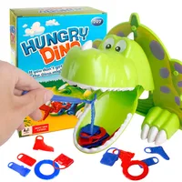 Creative Hungry Dino Mouth Dentist Bite Board Game Funny Parent-child Interactive Toy Children Educational Toy 1