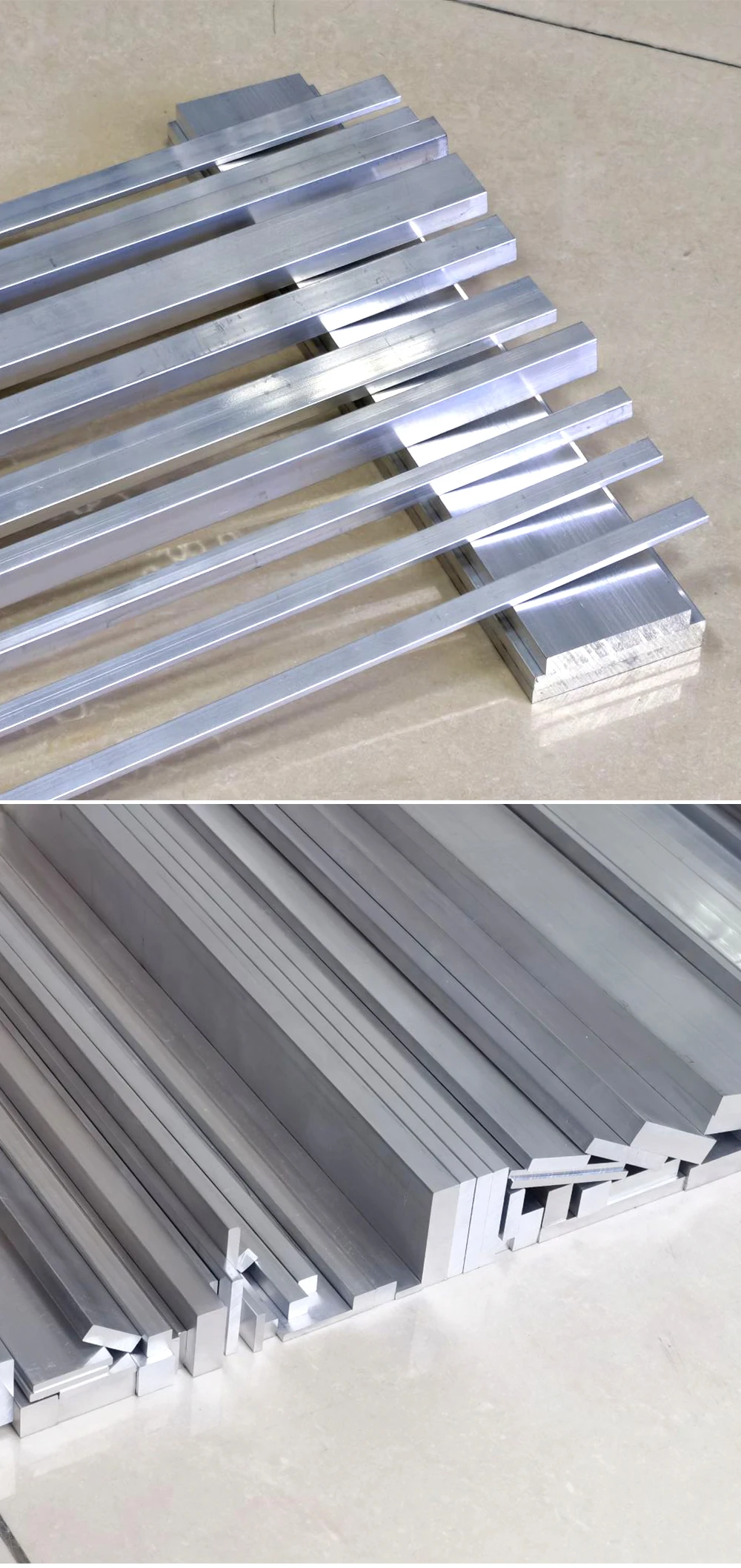 Aluminum Flat Bar Thickness 3-20mm, Width 10-60mm, Length 300mm 500mm, Aluminium Alloy Plate Metal Solid Square Strip