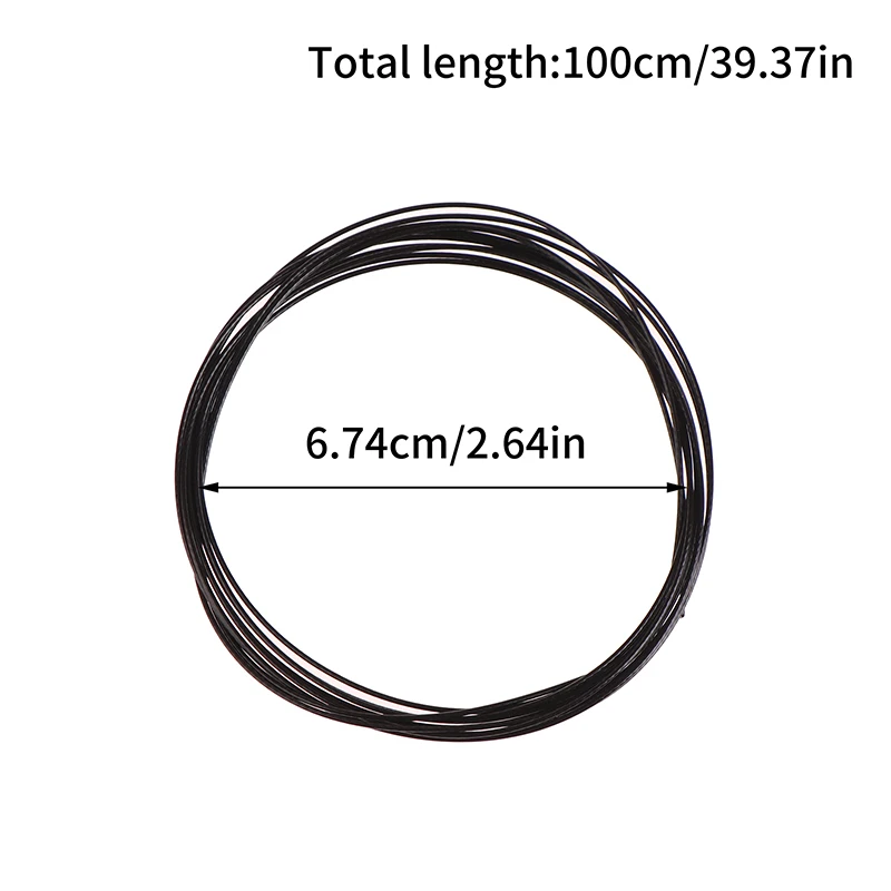 2pcs 100cm Atop Wire Rope Shoe Rope Turnbuckle Repair Part Steel Wire Rope Firm Shoe Rope Accessories a wire rope 5