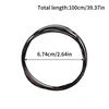 2pcs 100cm Atop Wire Rope Shoe Rope Turnbuckle Repair Part Steel Wire Rope Firm Shoe Rope Accessories a wire rope 5