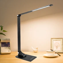 

Led Table Lamp With Mobile Phone Wireless Charging Touch control Dimming Desk Lamp For Study Reading Room Office Reading Lamp