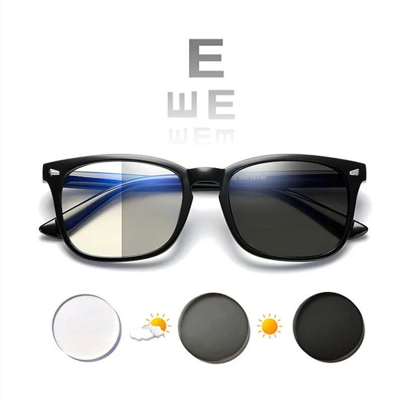 男性と女性のための折りたたみ式近視メガネ,ブルーライトブロッキング