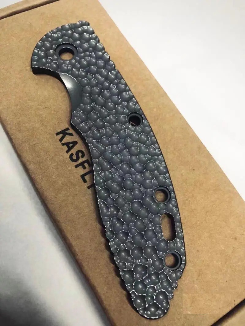 

KASFLY CNC TC4 Patch for Rick Hinderer Knives XM18 3.5 Meteorite Crater