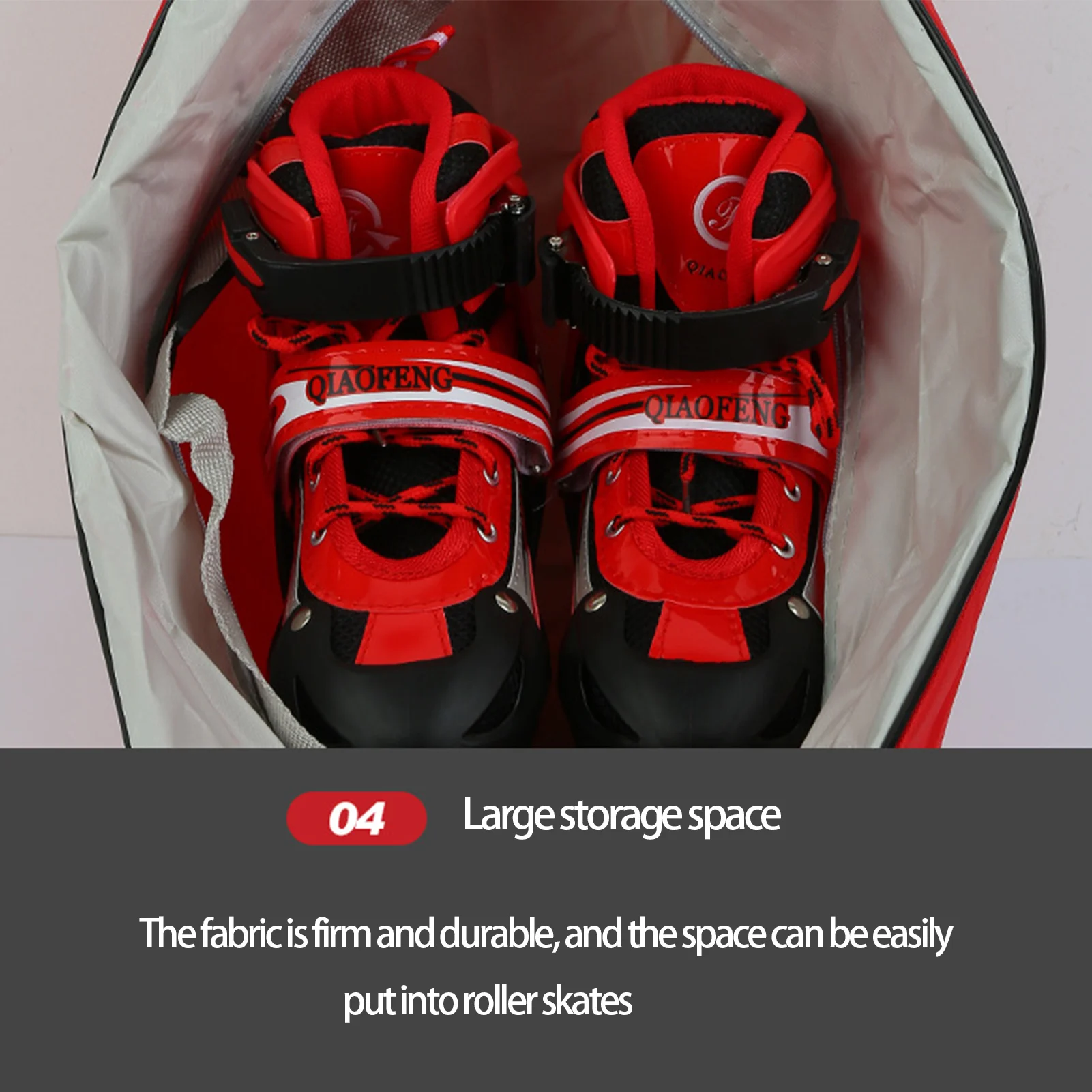 Breathable Skate Carry Bag Case Kids Roller Skates Inline Skates Ice Skates Roller Skating Bag Case Skates Storage Bag