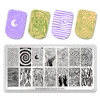 BeautyBigBang Geometry Nail Stamping Plates New Animals Bear Character Design Fairy Tales Nail Art Stamps Texture XL-004 2
