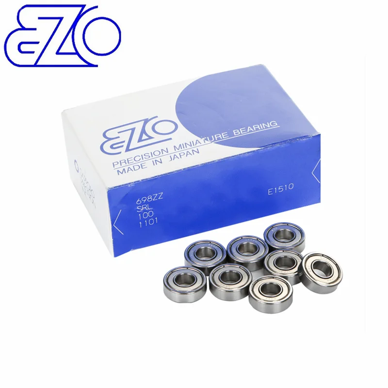 20pcs Japan EZO High Speed Bearing 683ZZ 684ZZ 685ZZ 686ZZ 687ZZ 688ZZ 689ZZ 3x7x3 4x9x4 5x11x5 6x13x5 7x14x5 8x16x5 9x17x5 mm