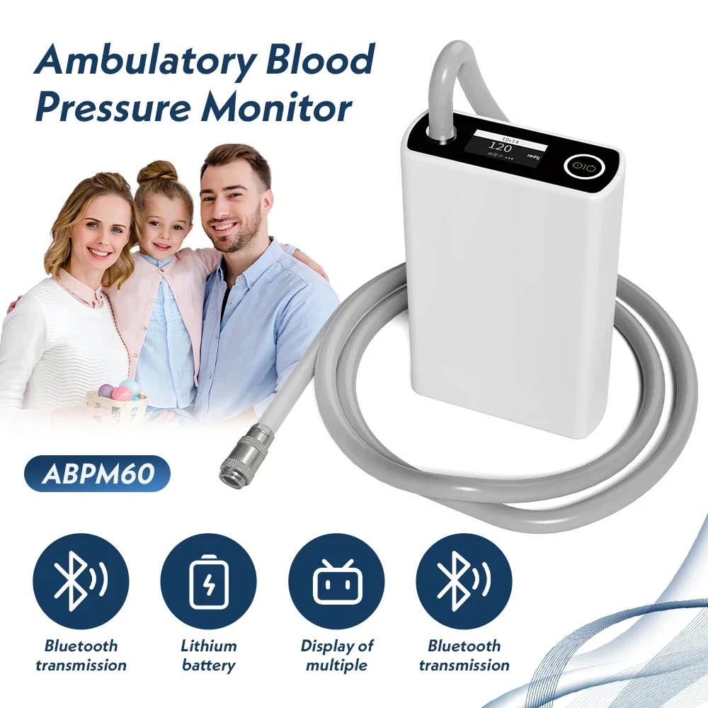 Contec 24 Hours Rechargeable Ambulatory Blood Pressure Monitor ABPM60 ,Free PC Software