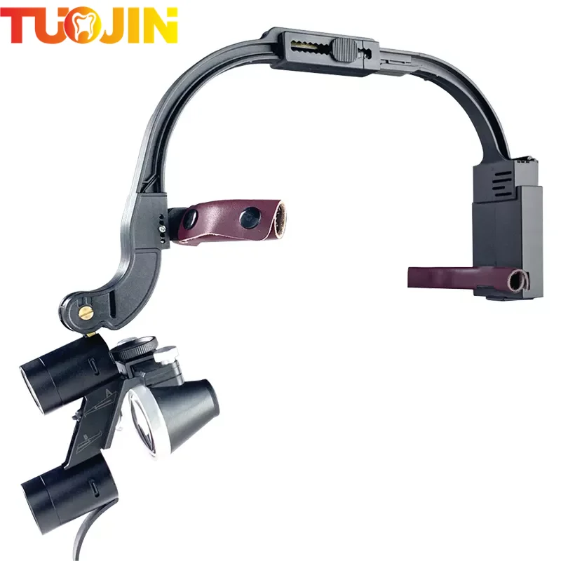 

Dental LED Head Light Lamp For Magnification Binocular Loupes 5W Light Dentisit Surgical Headlight Lab Equipment 2.5X 3.5X