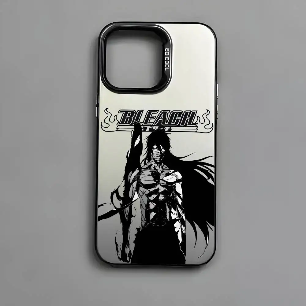 Anime-Inspired Kurosaki Multicolor Matte Metallic Aurora Phone Case
