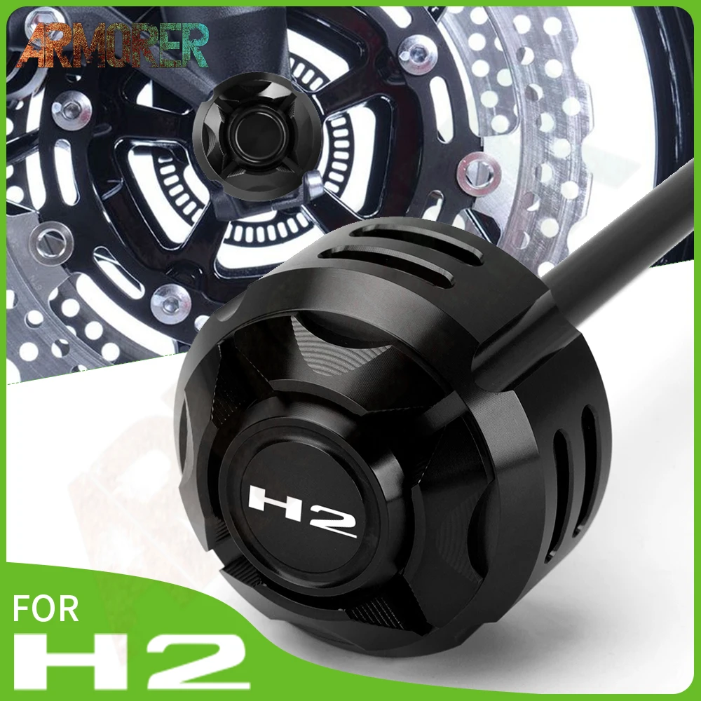 

Motorcycle Accessories For KAWASAKI NINJA H2 H2R H2 R H 2R 2018 2019 2020 Front Axle Fork Wheel Protector Crash Sliders Cap Pad