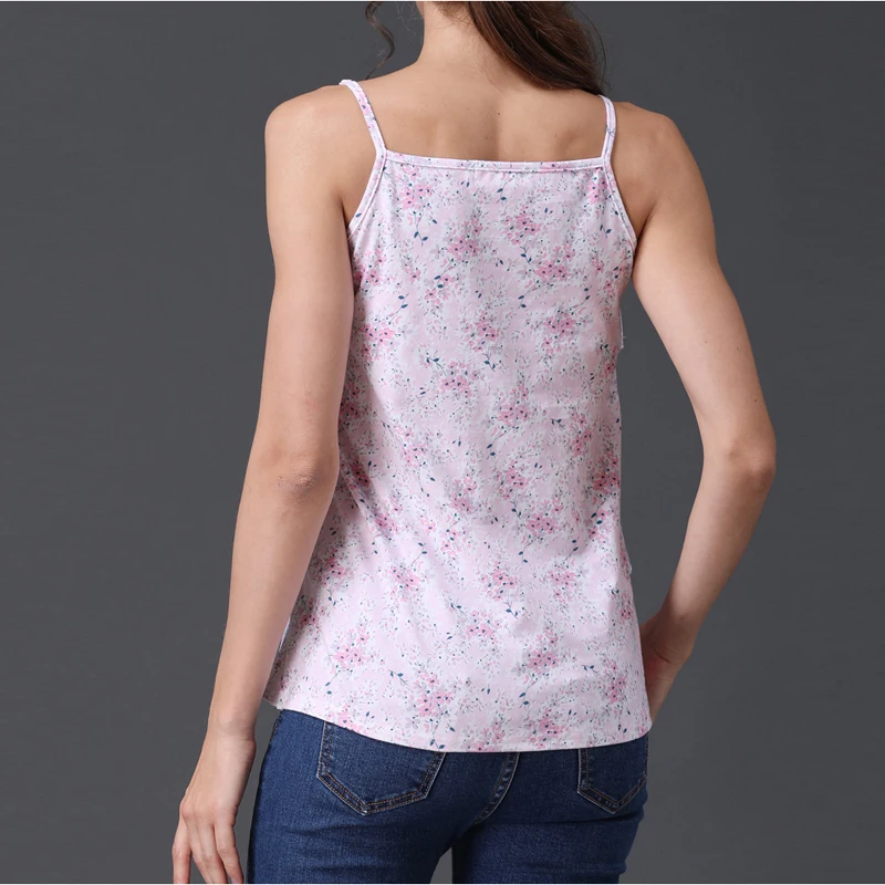 Emotion Moms Floral Pregnancy Maternity Clothes Tank Tops Breastfeeding Tops For Pregnant Women Summer Vest Tees