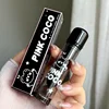 PINKCOCO Bear Doodle Mirror Lip Glaze — Long-Lasting Shiny Lip Gloss, Student-Friendly, Skin-Brightening Nude Lipstick 6