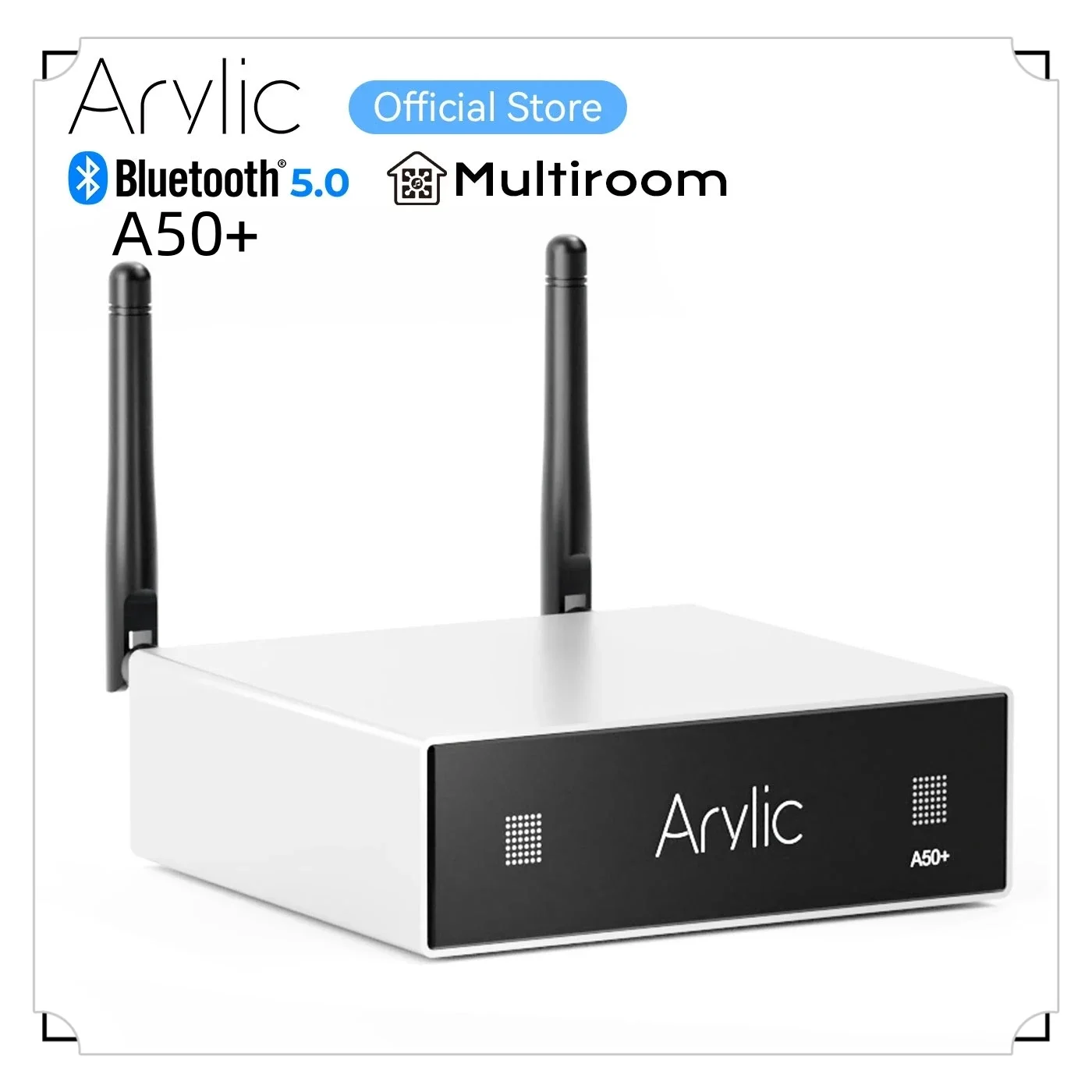 Усилитель звука Arylic A50 + с поддержкой Wi-Fi и Bluetooth