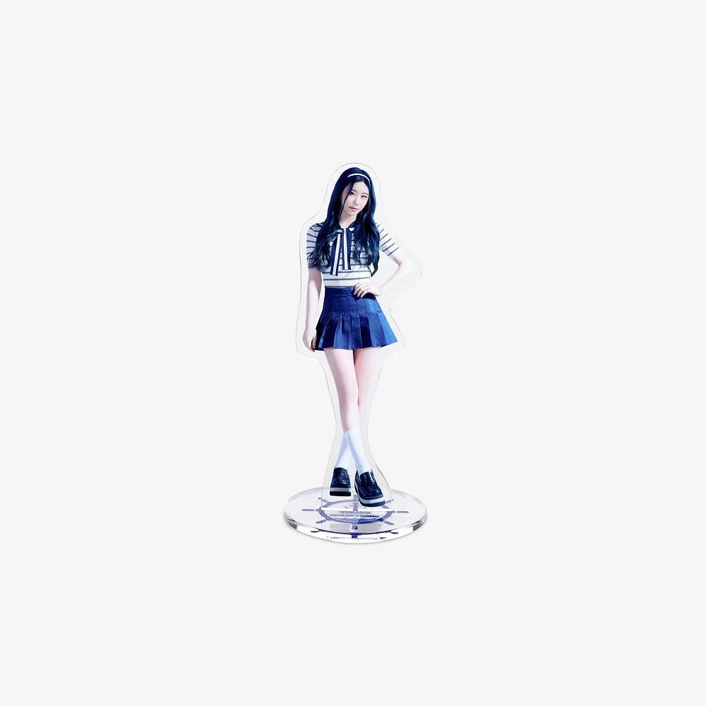NEW KPOP ITZY Acrylic Stand Display Desktop Ornament Yeji Ryujin Yuna Chaeryeong Standing Model Tabletop Decoration Fans Gift