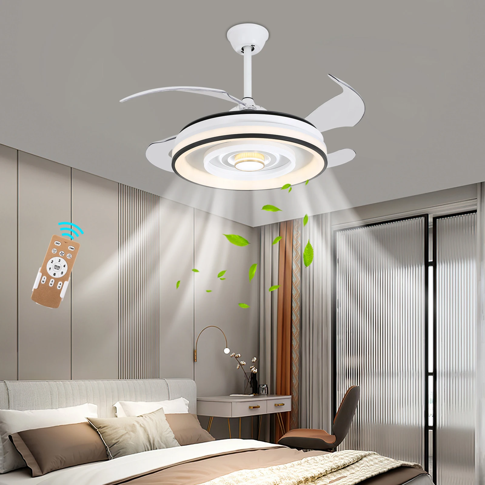 42" Ceiling Fan with Light 6