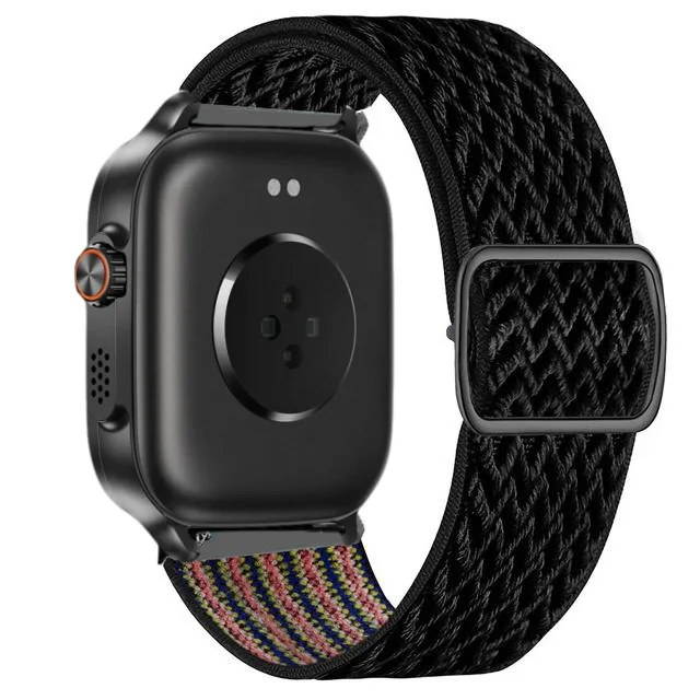 Adjustable Nylon Elastic 22mm Watch Strap Replacement Bracelet