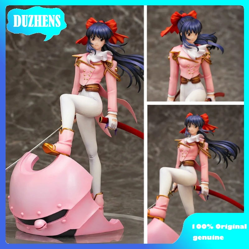 100% оригинал: аниме искусственная кожа Shinguuji Sakura 18,5 см ПВХ фигура аниме модель игрушки Фигурки Коллекционная кукла подарок