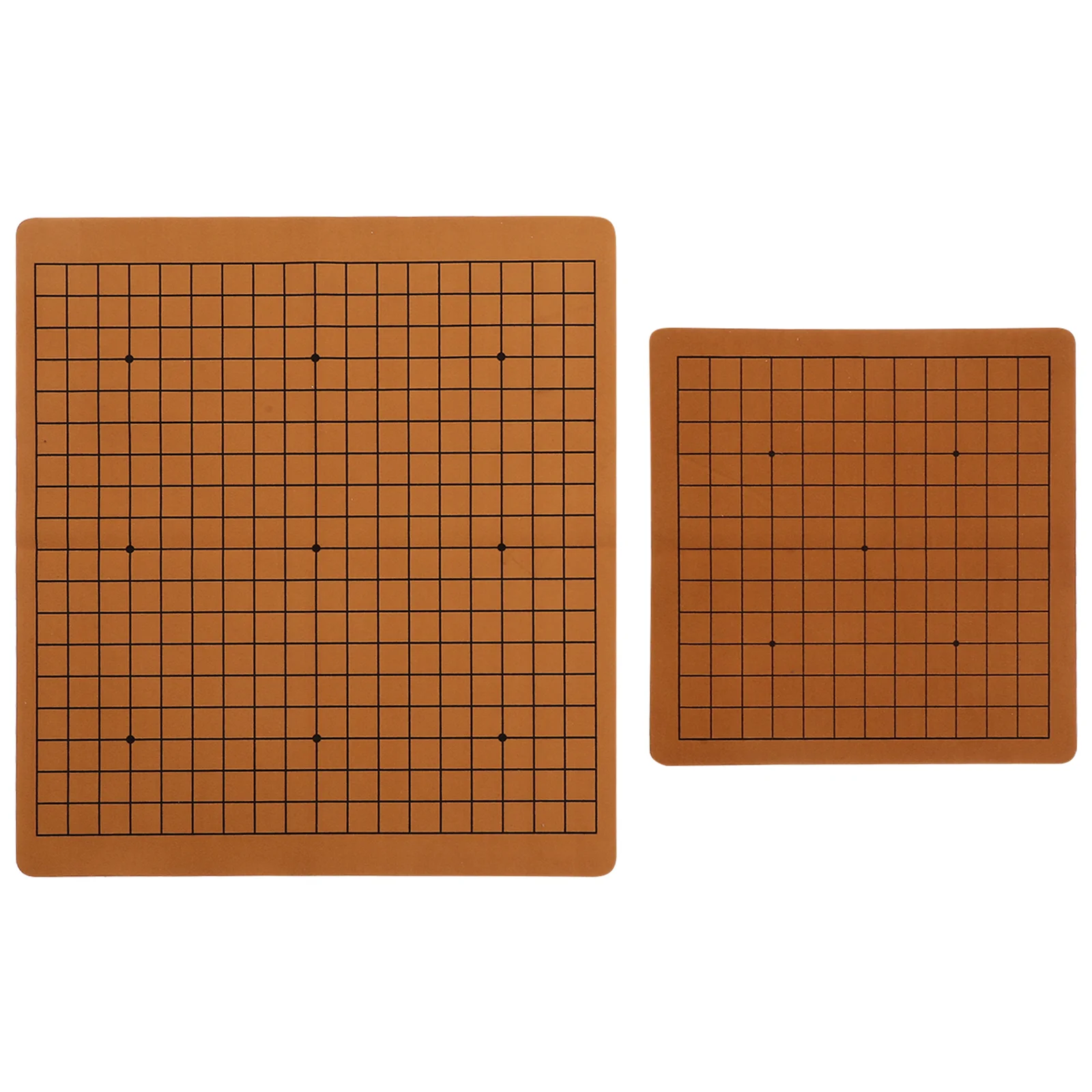 

2 Pcs Chess Accessories Folding Chessboard Dual Purpose Travel