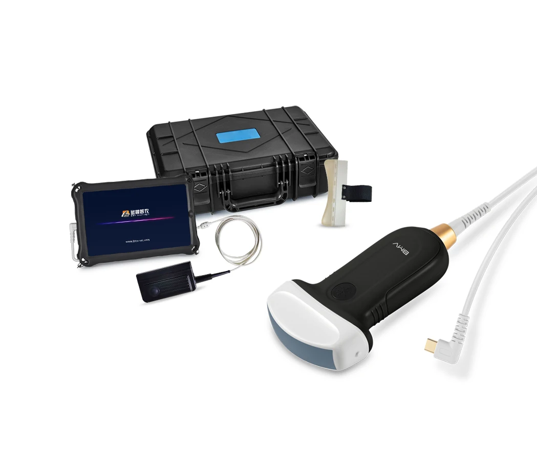 최고의 수의학 장비 USB 프로브 듀오 컨벡스 컬러 스캐너 초음파 스캐너 수의학 초음파 소나