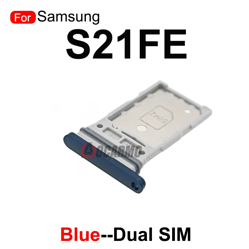 Dual Sim Card Tray Sd Card For Galaxy S21 For Samsung Galaxy - Main Image