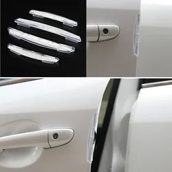4 - Piece Waterproof Car Door Edge Protector Set - Anti - Collision & Scratch - Resistant Bumper Guards (Transparent)