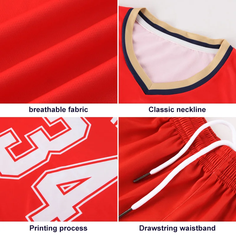 100% Polyester Cheap Soccer Jersey Shirts Breathable Football Jersey Sets With Name Number Quick Dry Soccer Uniform For Men W041