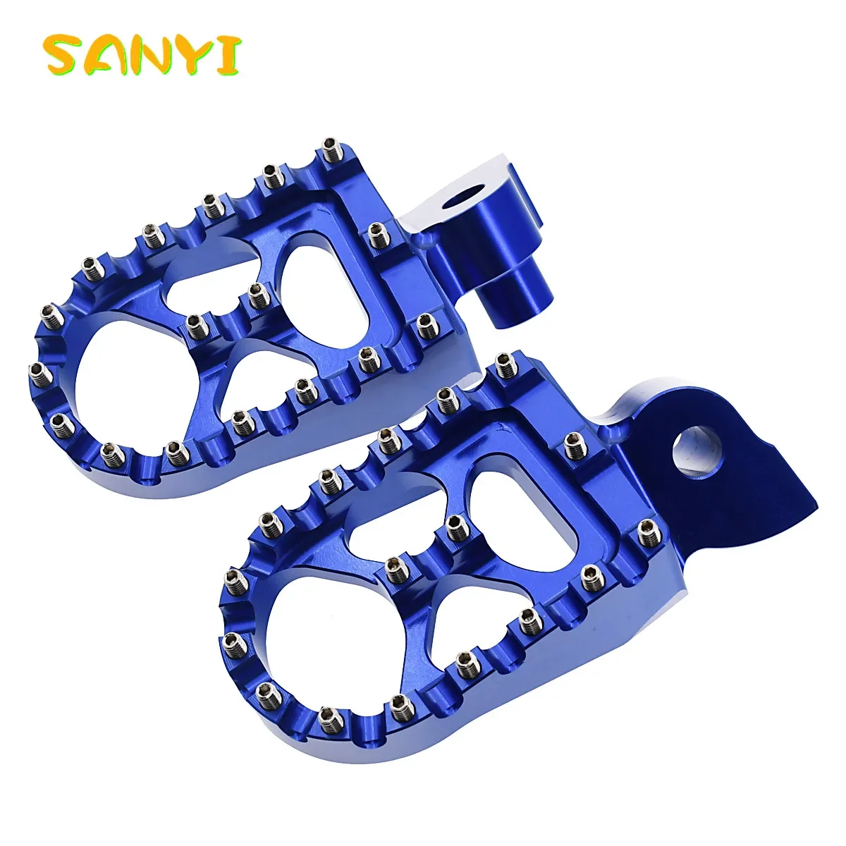 For YAMAHA YZ125 YZ250 WR250F WR450F YZ WR FX 65 85 125 250 450 NEW CNC FootRest Footpegs Foot Pegs Pedal Motorcycle Accessories motorcycle accessories motorcycle footrests motorcycle foot pedals