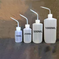 1 Pcs Plastic Transparante Liquid Capacity Dropper Bottles Twist Top Cap Tattoo Pigment Ink Containers 150/250/500/1000ML