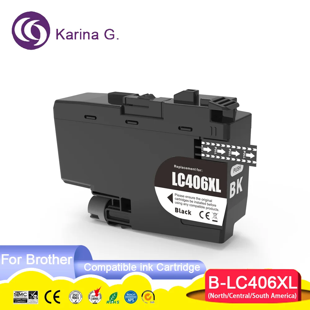 LC406XL LC 406XL Compatible Ink Cartridge For HL-JF1,MFC-J4335DW/J4345DW/J4535D