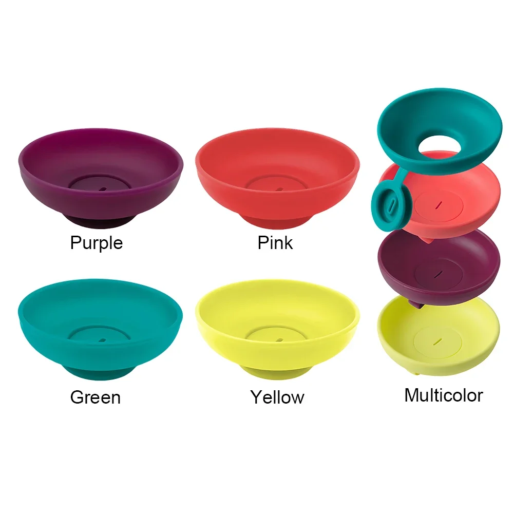 Popsicle Holder Silicone Drip Free Reusable Mess-Free Ice Cream Tray For Kids