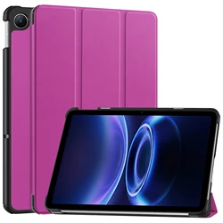 Trifold PU Leather Stand Tablet Cover with Auto Sleep Feature, 9.7 - inch Case for Redmi Pad 2 9.7 2026 (Purple - 1)