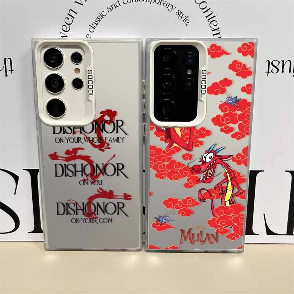 Mulan Cute Anime Colorful Phone Case