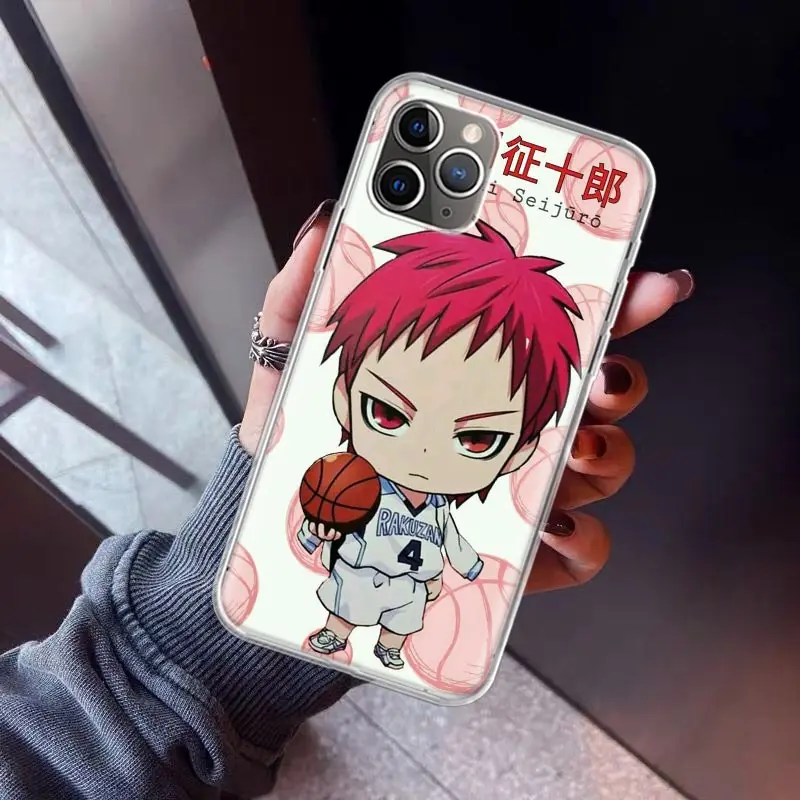 Kuroko Basketball Anime Soft TPU Back Cover Phone Case