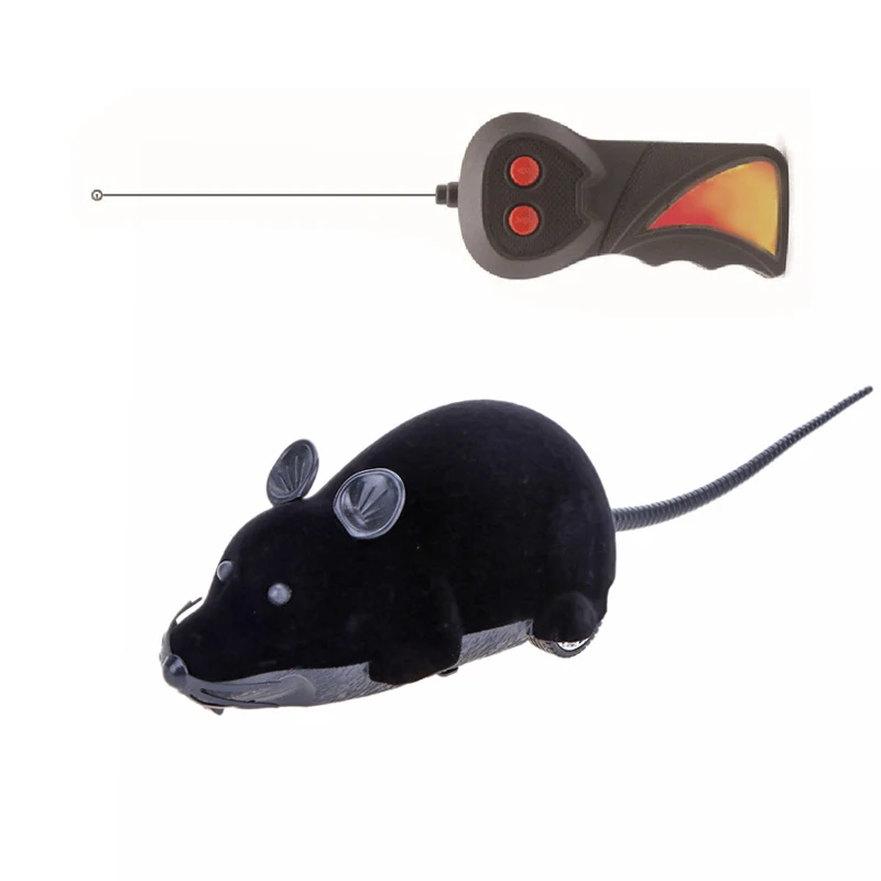 Funny Cat Toy Mouse Wireless Remote Control Simulation Mouse Electric Funny Cat Pet Toy with Remote Control Pet Toys Cat Toys 