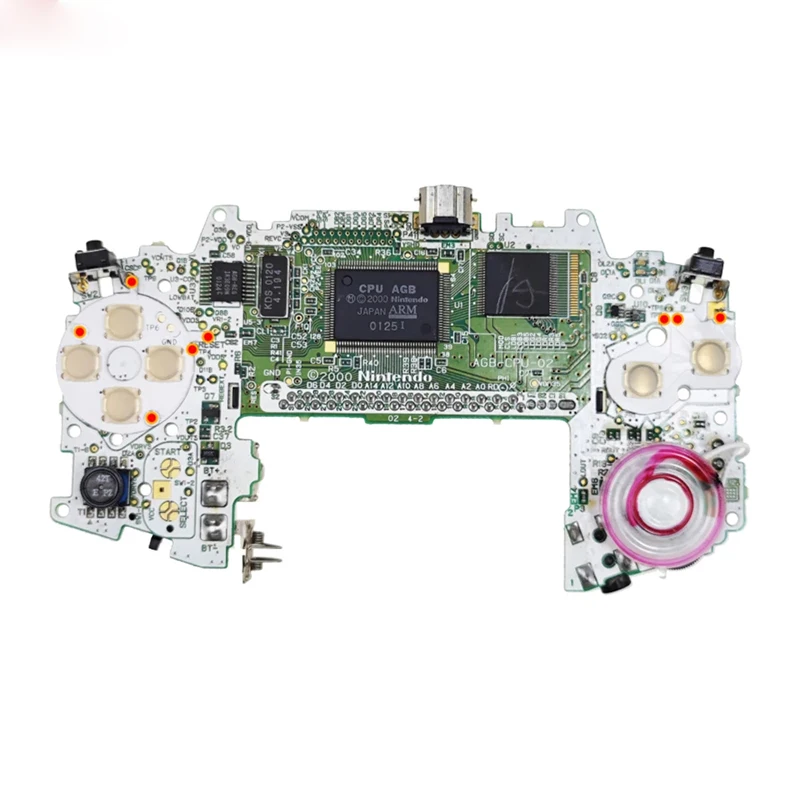ゲームボーイ用の交換用ボタンキット,gbaコンソール用の変更機