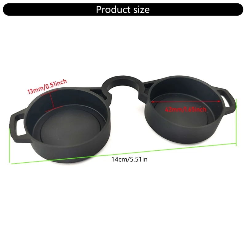 Binocular/Monocular Objective Lens Caps Internal Diameter 42mm-45mm/61mm-63mm Protective Lens Caps For Optical Devices