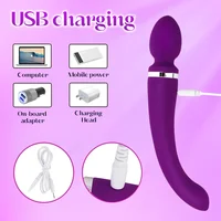 Leistungsstarke AV Zauberstab Klitoris Vibrator Für Frauen G-punkt Klitoris Stimulator Dual Dildo Massage Weibliche Masturbator Erwachsene Sex Spielzeug 6