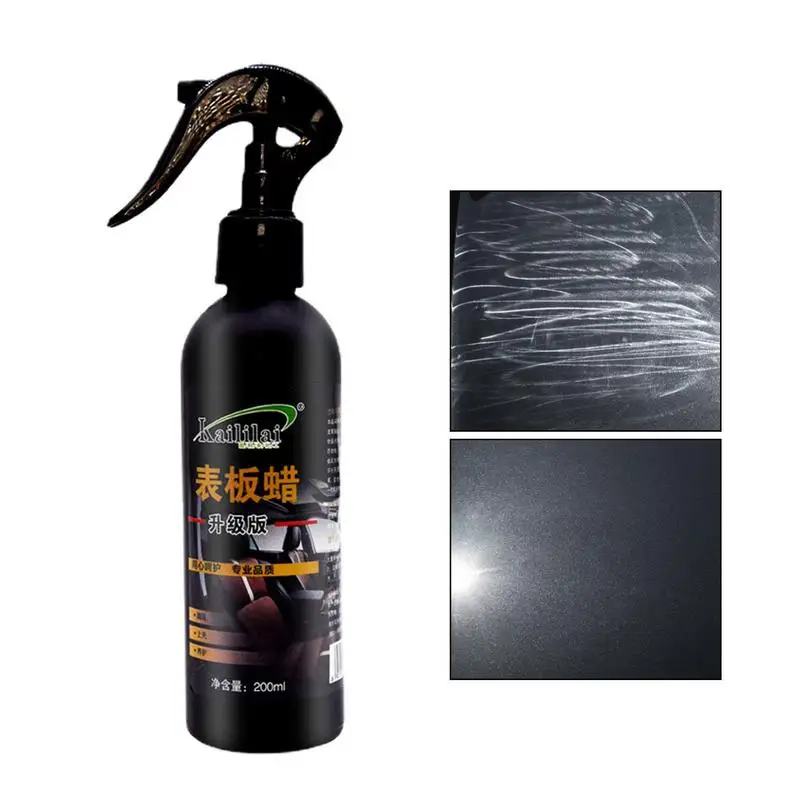 

Spray Car Wax Wax Coating Spray For Car Detailing Protective Quick Wax Car Care Supplies For Car Dashboard Furniture Glass Fiber