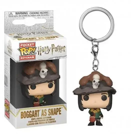 thumbnail image 4 of Funko Pop Nuevo llavero de Hermione BOGGART como Snape Figuras de juguete de Hermione Llavero Pop de bolsillo Colección Brinquedos Juguetes modelo, 4 of 5