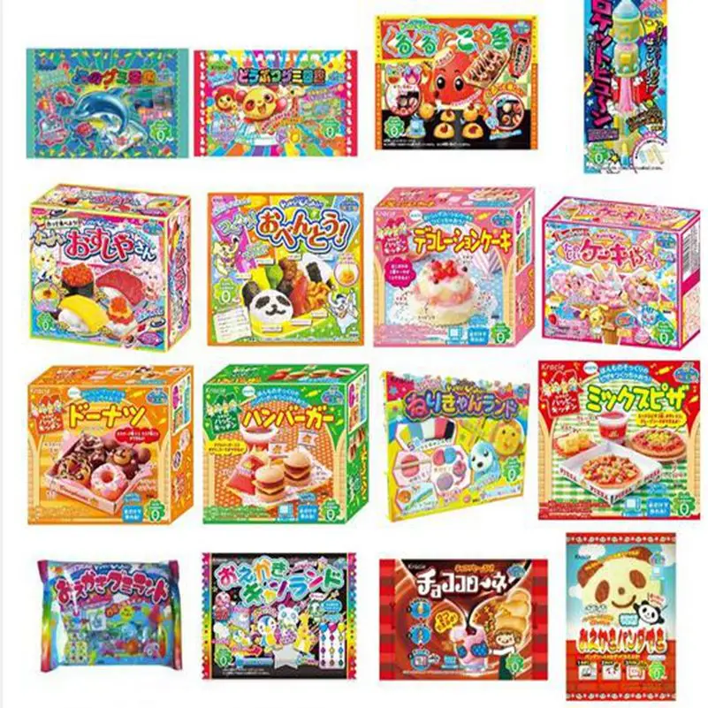 Japanese Popin Cookin Pizza Kracie Hamburger Kitchen Cookin Happy Japanese DIY Handmade Christmas Gift