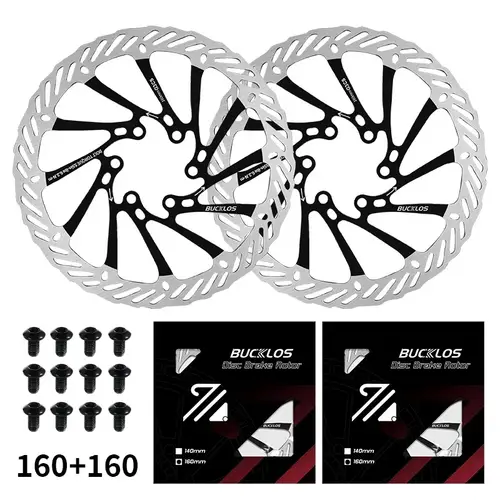 BUCKLOS Ultralight MTB Bike Hydraulic Disc Brake Rotor 160/180/203mm Mountain Road Racing Bicycle Brake Disc with 6 Free Bolts - Image 12