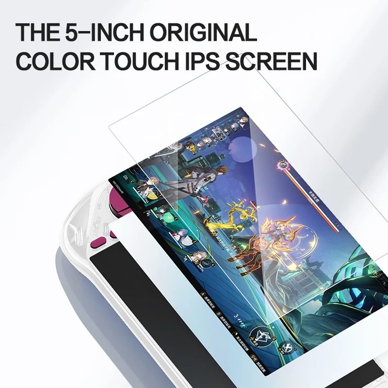 NEW GAMEMT E6 MAX 携帯ゲーム機 5インチタッチIPSスクリーン 4+32GB