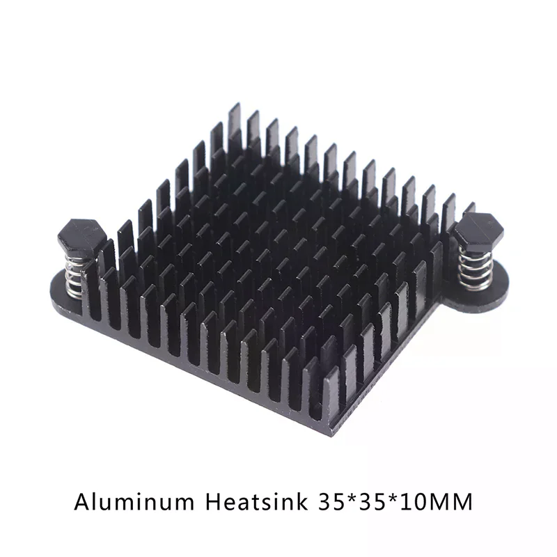 *=*1Pc 알루미늄 히트싱크 35*35*10MM 냉각 패드 사우스 노스 브리지 칩셋 라디에이터