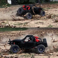 New 1/10 UD1001SE 2.4GHZ 4WD RS Brushless Non Inductive Splash Proof Motor RC Simulation all Terrain Desert Off-road Truck Model 2