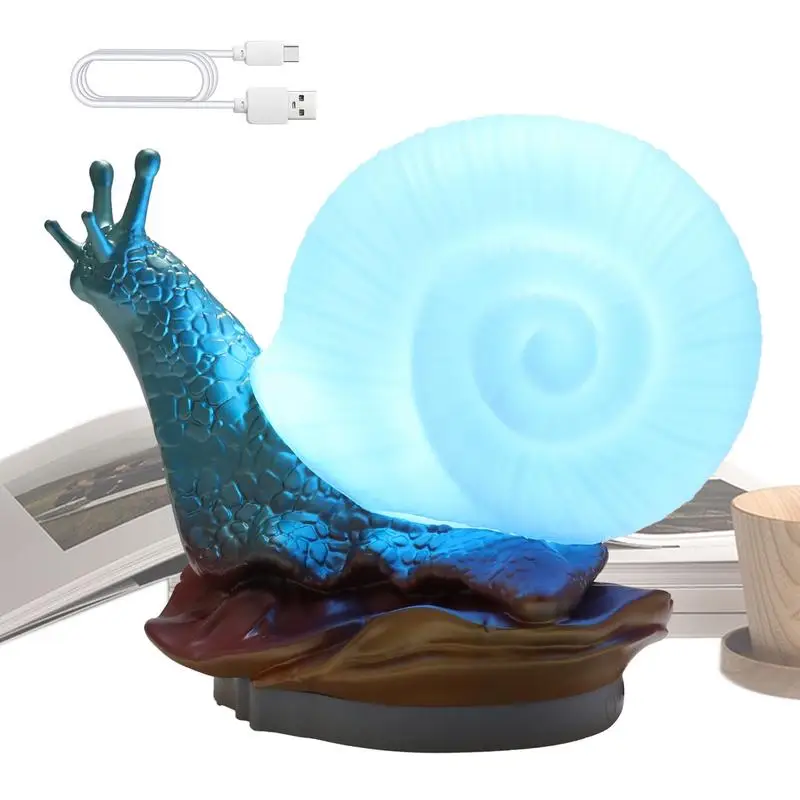 

Snail LED Light Cute Animal Lamps Multicolor Dimmable Decorative Snail Touch Night Lights Indoor Cute Animal Lamps Bedroom
