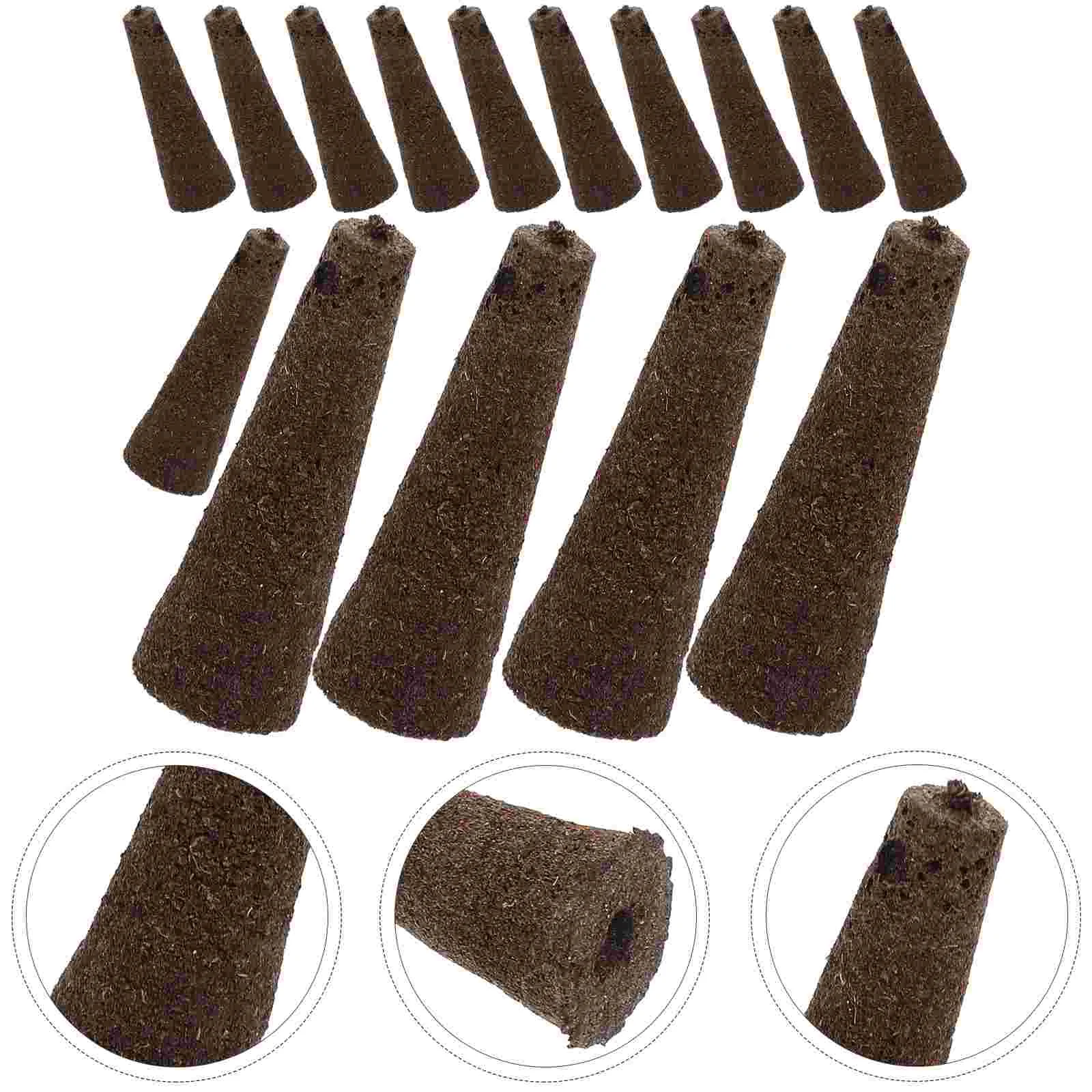 50 Pcs Cultivate Seedlings Wheatgrass Grower Sponge Smart Plug Gardening Tools Soilless Cultivation Vegetable Sponges Replace seed starter tray seed starter plugs
